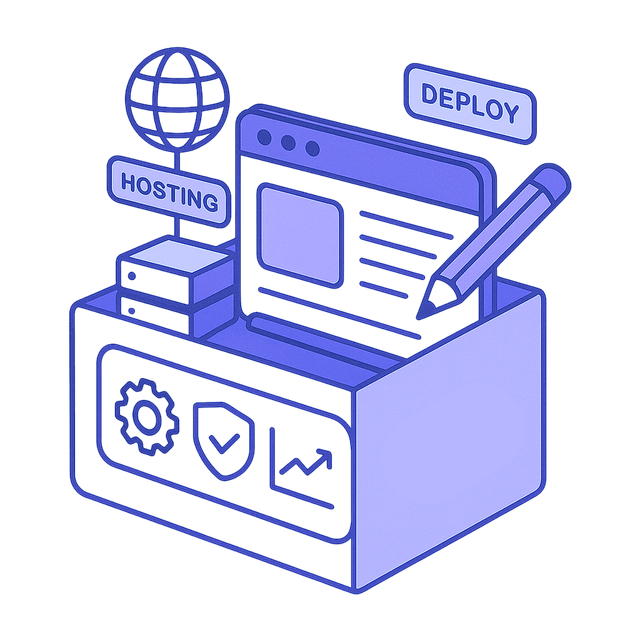 Focus on your business, not your website.